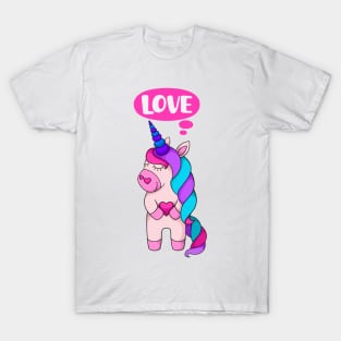 Love unicorn T-Shirt